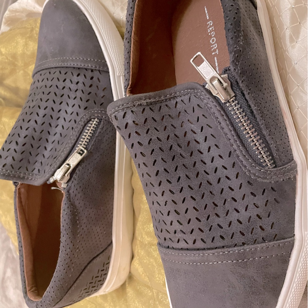 Report Dark Grey Slip-on Shoe